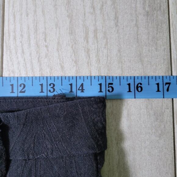 S&D Black Textured Straight Leg Pants – Size‎ 4, Classic Fit - Picture 6 of 8